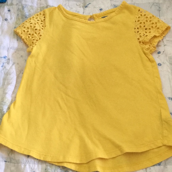 old navy yellow top